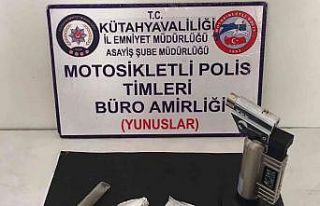 Kütahya’da Yunus Timlerince bir araçta uyuşturucu...