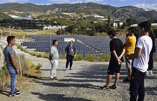 Liseli öğrencilerden GES’e ziyaret