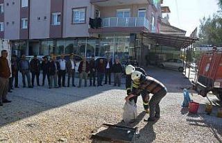 Mahalle muhtarından 55 vatandaşın katılımıyla...