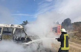 Mantar toplamak için ormana gittiler, park halindeki...