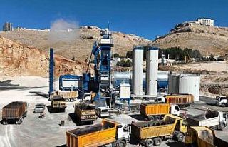Mardin’de 20 milyon liralık asfalt plentinde 4...