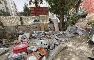 Mardin’de kargo şirketlerinin skandal görüntülerine...