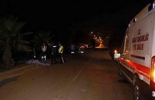 Markete gitmek için arkadaşından motosiklet aldı,...