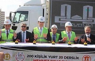 Mehmet Rıfat Evyap Fen Lisesinin temeli törenle...