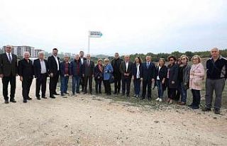 Merhum muhtarın ismi görev yaptığı mahallede...