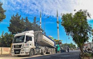 Mersin’de yollar yenileniyor
