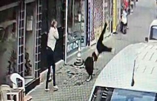 Metrelerce yükseklikten düşen genç kız yaşam...