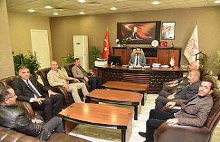 MHP heyetinden Sağlık Müdürü Tosun’a ziyaret