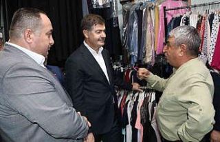 Milletvekili Demirkaya ile Ekinci esnafı dinledi