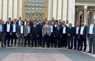 Milletvekili Toprak, muhtar hemşehrilerini Ankara’da...