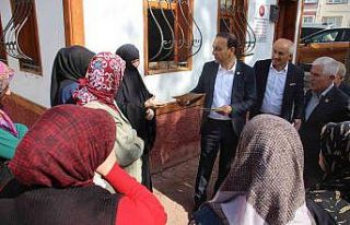 Milletvekilinden ihtiyaç sahibi bin aileye kışlık...