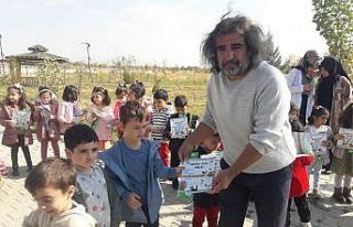 Minik öğrenciler yaban hayvanları rehabilitasyon...