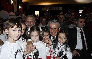 Minik öğrencilerden büyük gösteri