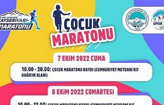 Miniklere özel maraton