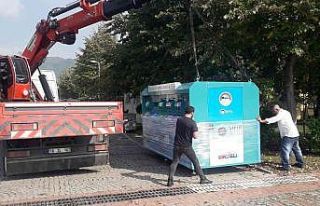 Mobil atık getirme merkezleri çoğalıyor
