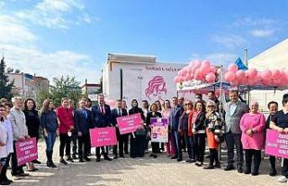 Mobil mamografi aracı ilk kez Ergene’de kullanıldı