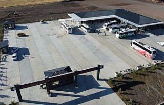 Modern Ardahan otobüs terminali, kapılarını yolcularına...