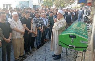 Motosiklet kazasında ölen genç son yolculuğuna...