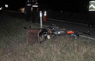 Motosikletten düşen sürücü hayatını kaybetti