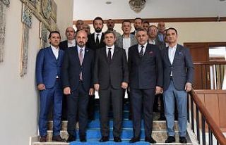 MTSO’dan Vali Şahin ile ekonomi istişaresi