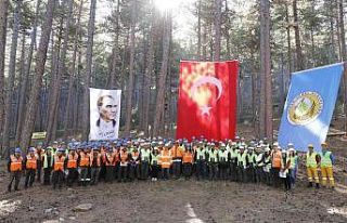 Muğla Orman Bölge Müdürlüğü’nde Üretim Tatbikatı...