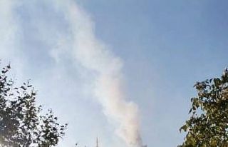 Muğla’daki camide çıkan yangın korkuttu