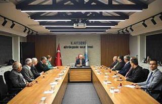 Muhtarlardan Başkan Büyükkılıç’a ziyaret