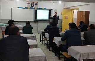 Muş’ta ‘Avcı eğitim kursu’ devam ediyor