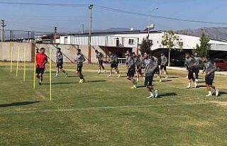 Nazilli Belediyespor kupa maçı hazırlıklarını...