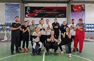 Nazilli’de hazırlandılar, ilk günde 9 madalya...