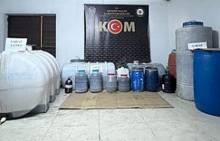 Nevşehir’de kaçak içki operasyonu