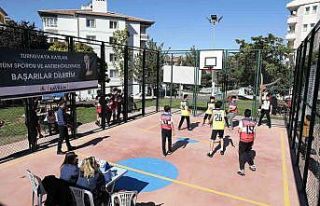 Nevşehir’de Sokak Basketbol Turnuvası başladı