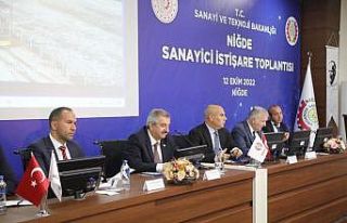 Niğde’de "Sanayici İstişare Toplantısı"...