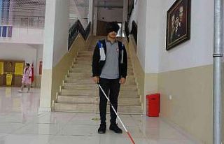 Öğrenciler engellilere empati kurdu