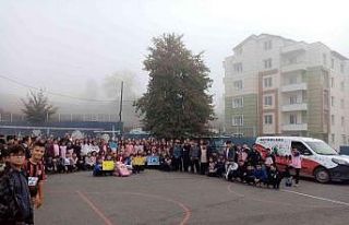 Öğrenciler sokak hayvanlarına destek oldu