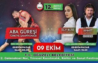 Oğuzeli’nde nar ve kurutmalık festivali başlıyor
