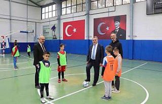 “Okulda Maç Var” projesinin başlama düdüğü...