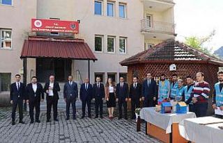 Oltu Adliyesi Ek Hizmet Binası, düzenlenen törenle...