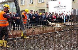 Ordu’da muhtarlık hizmet binasının temeli atıldı