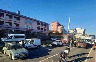 Ordu’da zincirleme trafik kazası: 1 yaralı