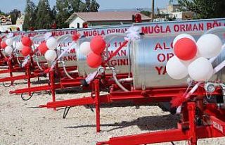 Orman yangınlarında kullanılmak üzere 28 su tankeri...