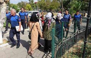 Osmaniye’den gelip Adıyaman’da dilenen 15 şahıs...