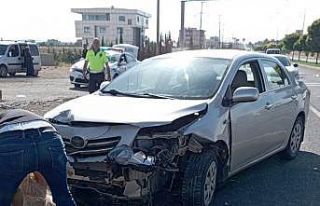 Otomobil sürüye çarptı