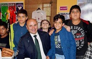 Özel çocuklara çok özel ziyaret