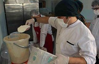 Özel çocuklardan damak çatlatan lezzetler