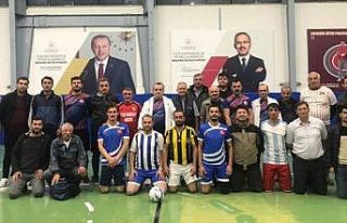 Özel dostluk maçı düzenlendi