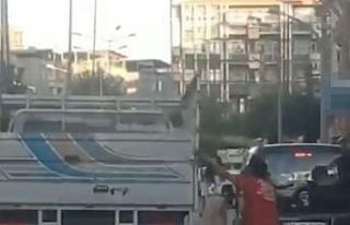 Pikapa tutundu ölümle burun buruna geldi