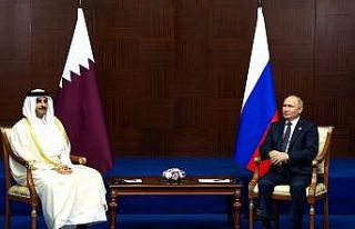 Putin: "Katar yatırımlarından dolayı memnuniyet...