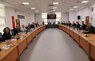 Rektör Çiftçi ÜAK Yönetim Kurulu toplantısına...