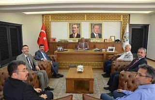 Rektör Köse, Başkan Kaplan’ı ziyaret etti